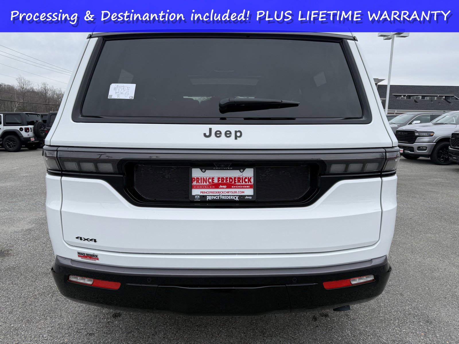 New 2026 Jeep Grand Wagoneer Limited w/ Premium Group II AWD/4WD image 4