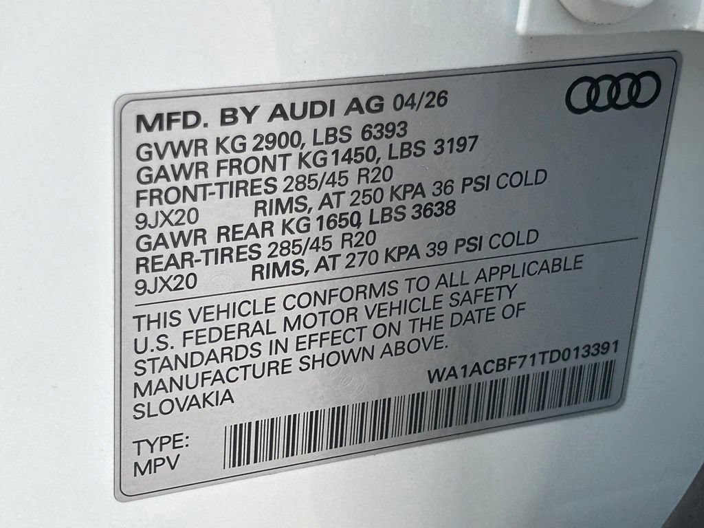 New 2026 Audi Q7 2.0T Premium AWD/4WD image 57
