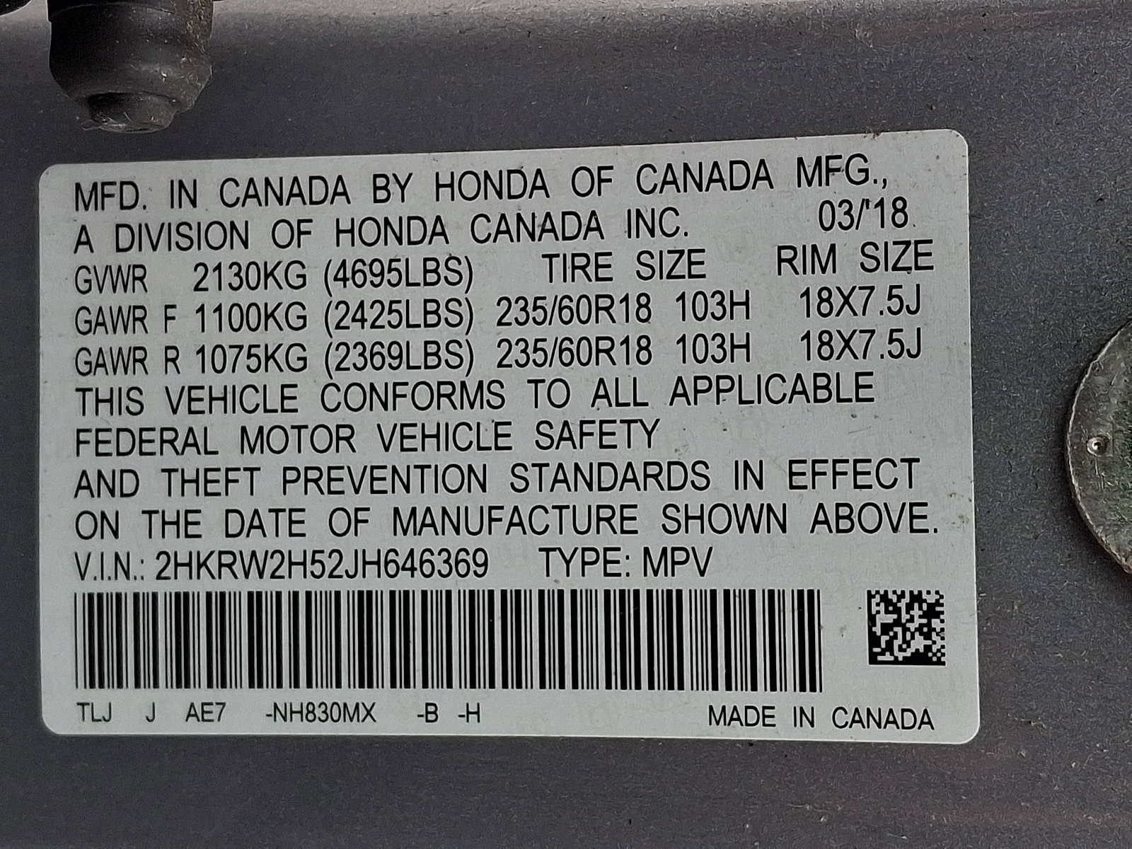 Used 2018 Honda CR-V EX image 27