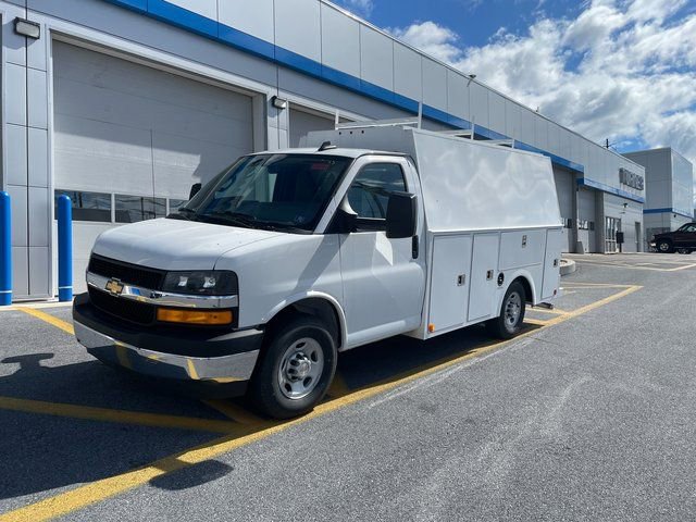 New 2024 Chevrolet Express 3500 w/ Power Convenience Package RWD image 1