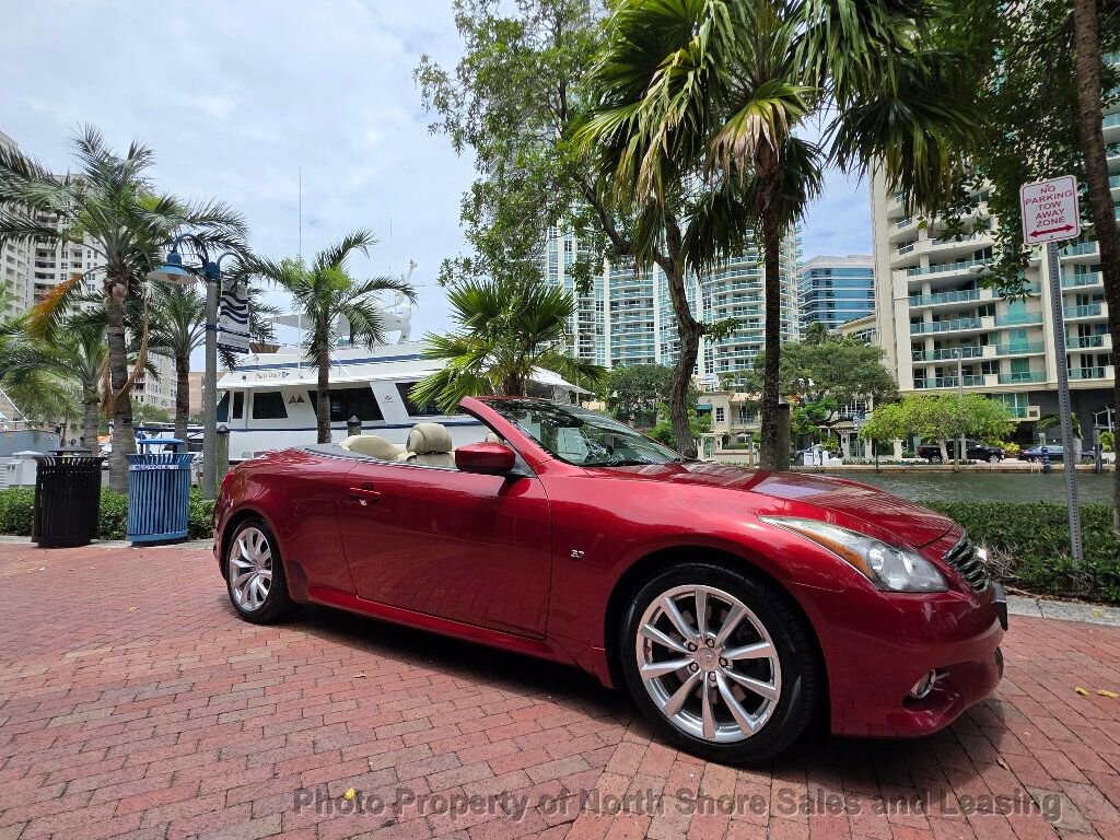 Used 2014 INFINITI Q60 Convertible w/ Premium Package