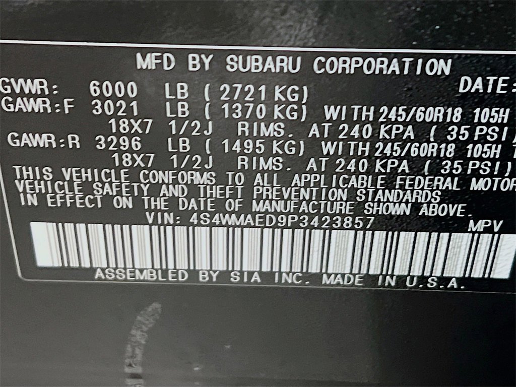 Used 2023 Subaru Ascent Premium w/ Convenience Package image 28