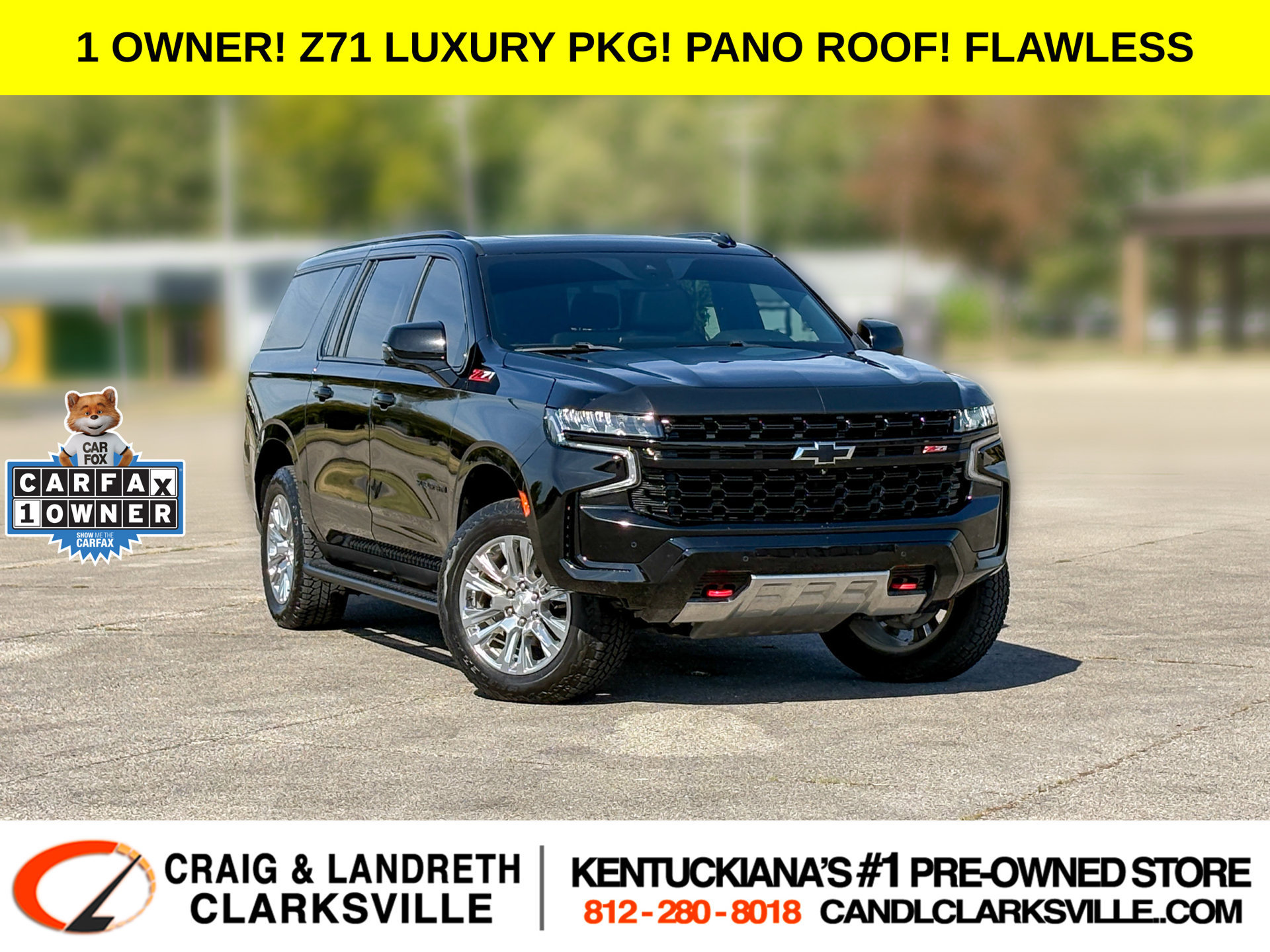 Used 2023 Chevrolet Suburban Z71 w/ Z71 Off-Road Package AWD/4WD image 1