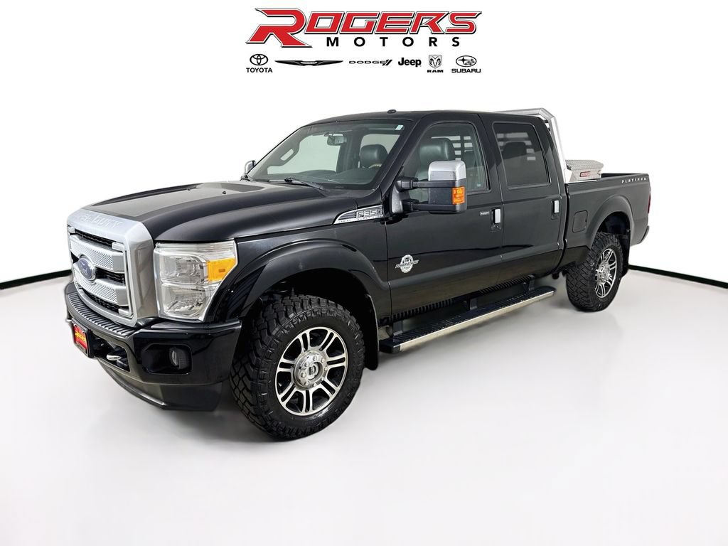Used 2016 Ford F350 Platinum w/ Platinum Package AWD/4WD image 3