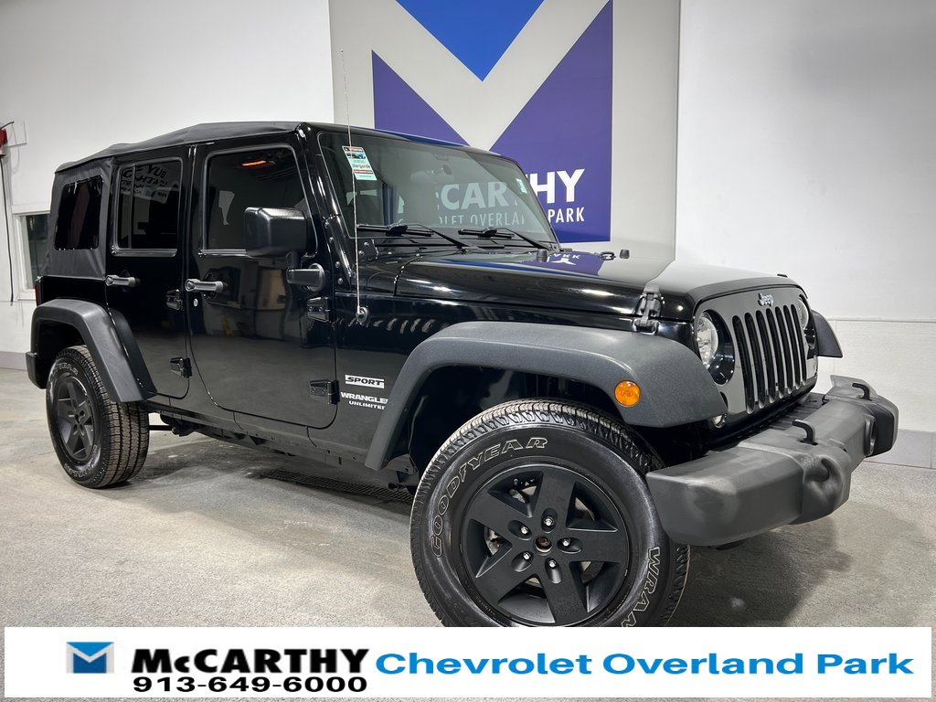 Used 2017 Jeep Wrangler Unlimited Sport w/ Connectivity Group