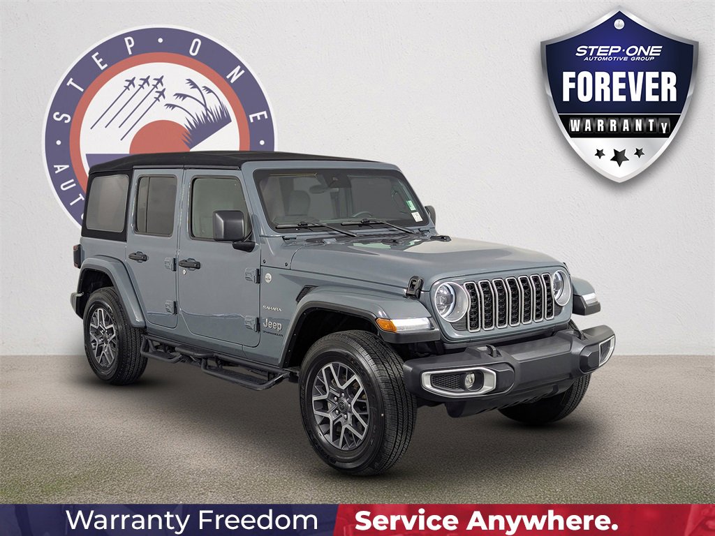 Certified 2024 Jeep Wrangler Sahara