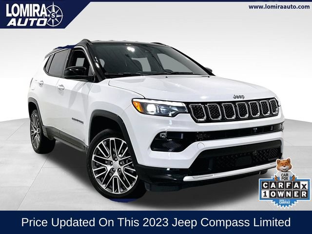 Used 2023 Jeep Compass Limited w/ Elite Group AWD/4WD 360° Tour