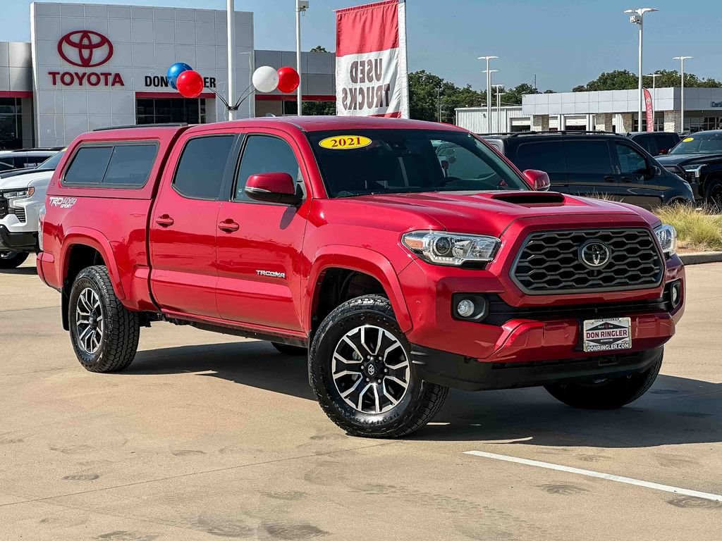 Used 2021 Toyota Tacoma TRD Sport AWD/4WD image 1