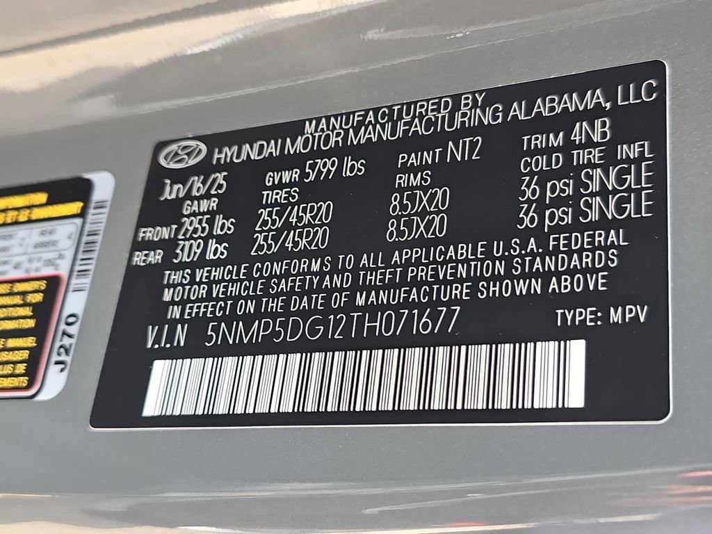 Certified 2026 Hyundai Santa Fe Calligraphy image 36