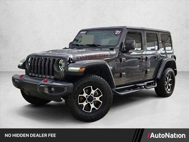 Used 2021 Jeep Wrangler Unlimited Rubicon AWD/4WD image 1