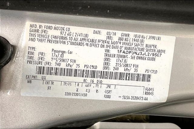 Used 2018 Ford Focus Titanium FWD image 33