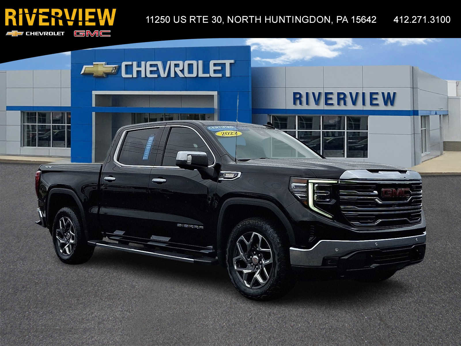 Certified 2022 GMC Sierra 1500 SLT w/ SLT Premium Plus Package