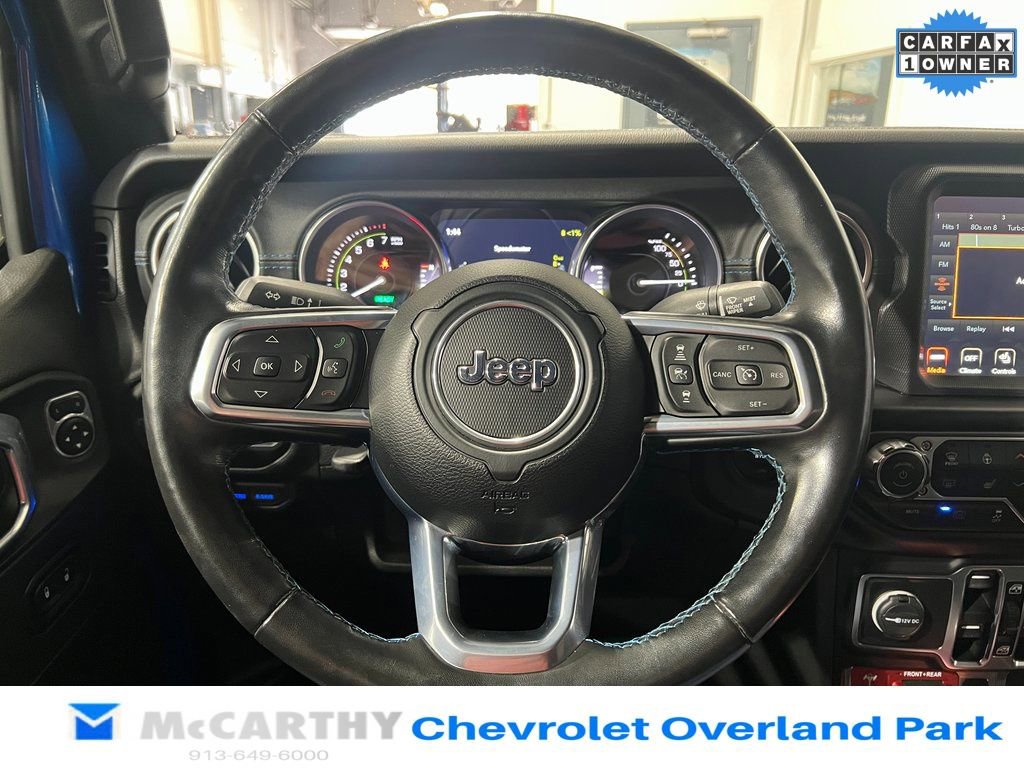 Used 2021 Jeep Wrangler Unlimited Rubicon 4xe w/ Steel Bumper Group image 12