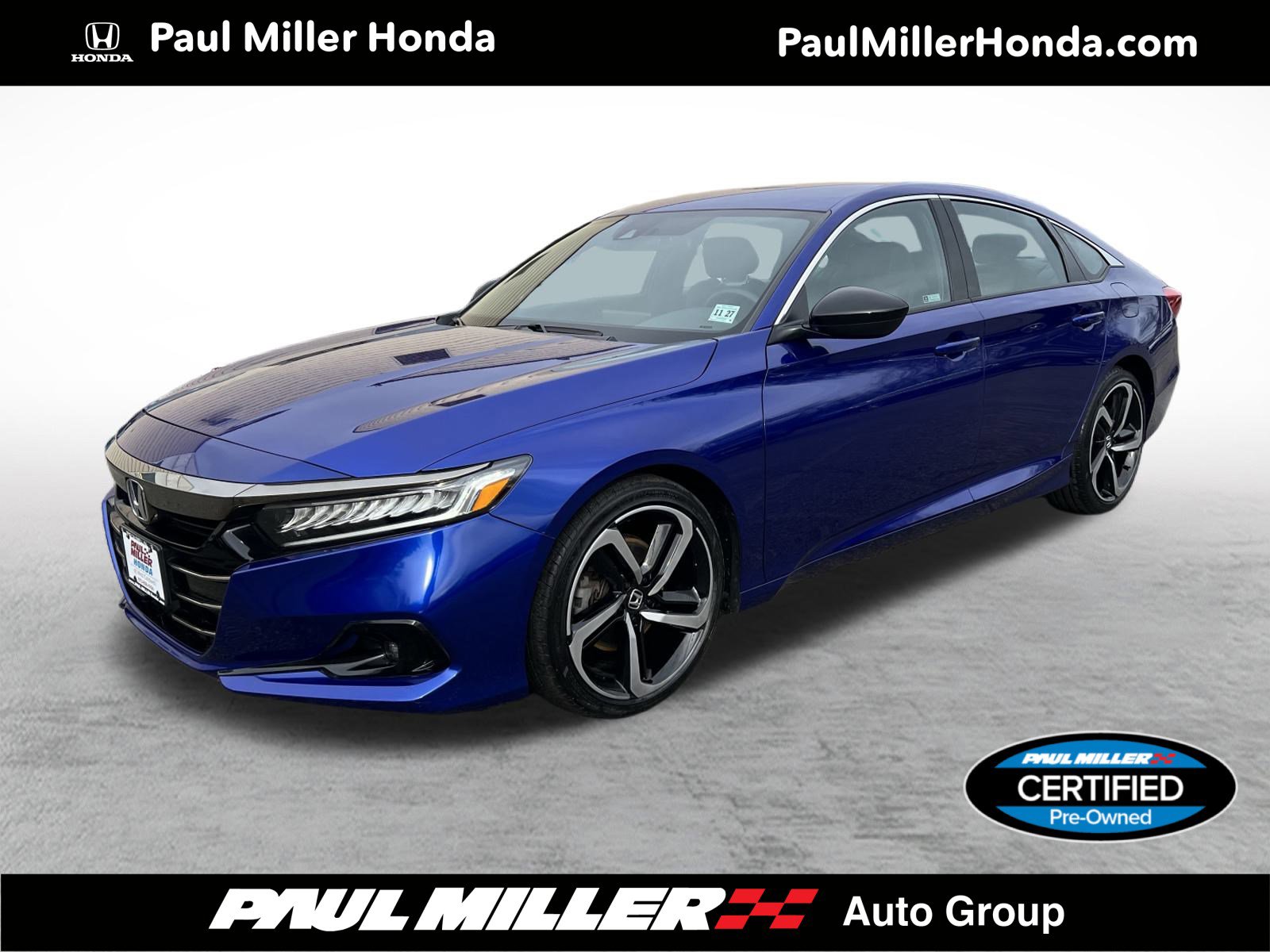 Certified 2022 Honda Accord Sport