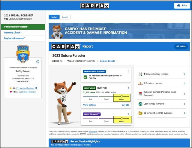 Used 2023 Subaru Forester image 11