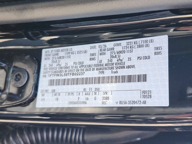 New 2026 Ford F150 XLT w/ Equipment Group 302A MID AWD/4WD image 34
