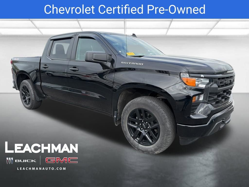 Certified 2023 Chevrolet Silverado 1500 Custom