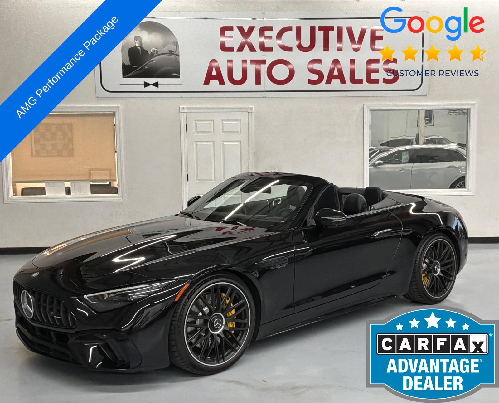 Used 2023 Mercedes-Benz SL 55 AMG 4MATIC image 1
