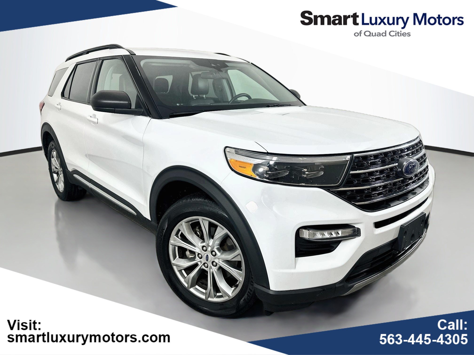Used 2021 Ford Explorer XLT w/ Equipment Group 202A AWD/4WD image 1