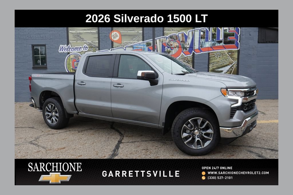 New 2026 Chevrolet Silverado 1500 LT