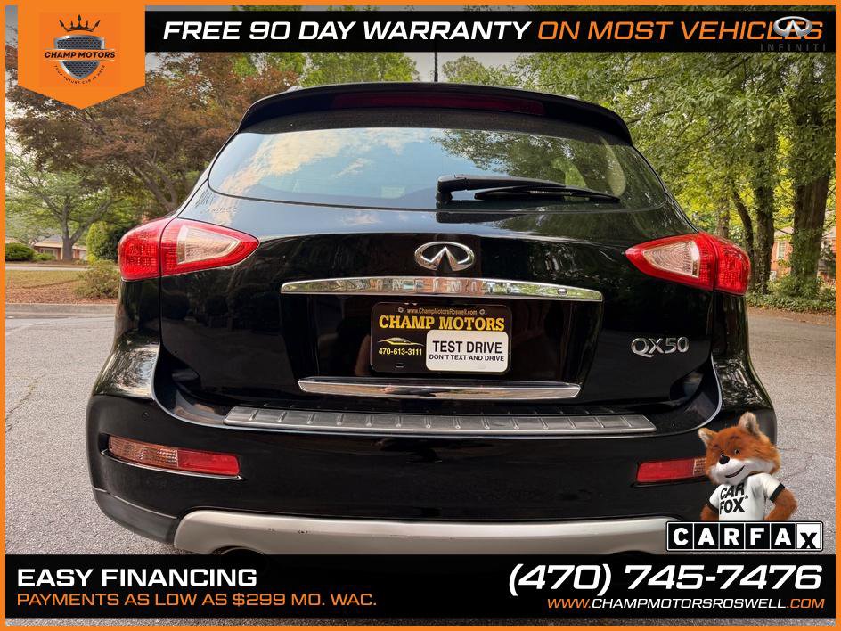 Used 2017 INFINITI QX50 AWD w/ Deluxe Touring Package image 10