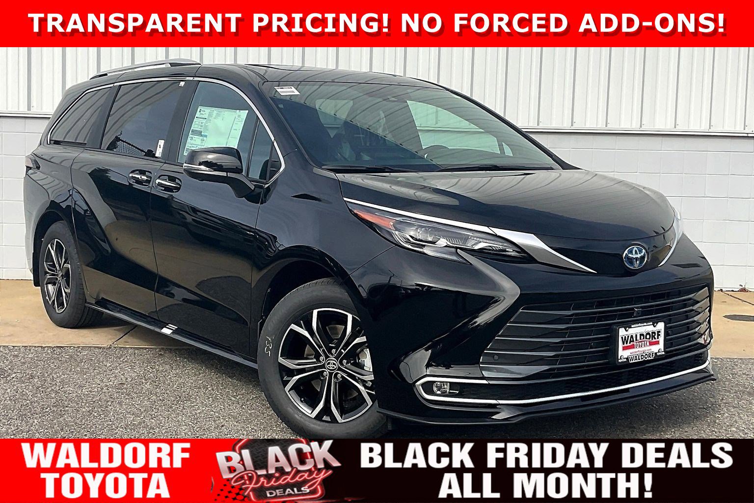 New 2025 Toyota Sienna Platinum