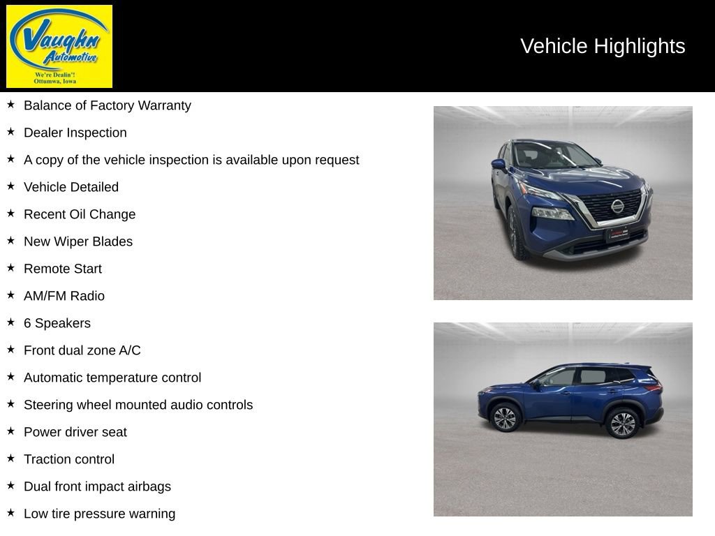 Used 2021 Nissan Rogue SV image 2