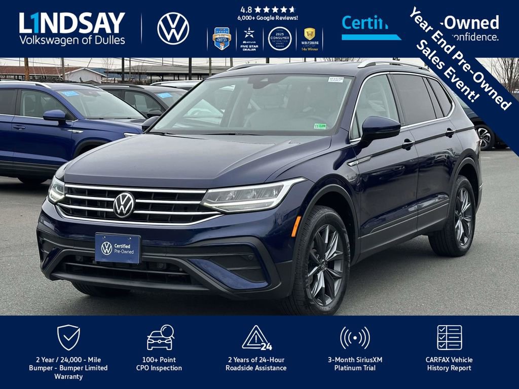 Certified 2022 Volkswagen Tiguan SE image 4