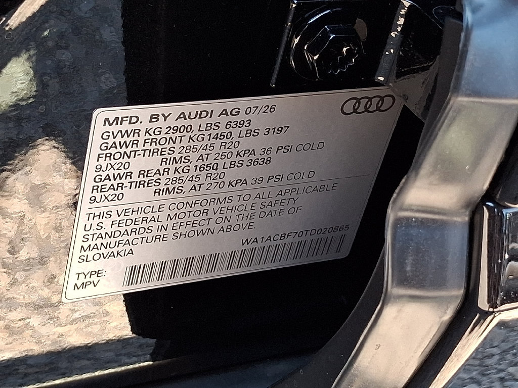 New 2026 Audi Q7 2.0T Premium AWD/4WD image 12