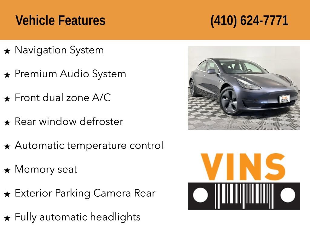 Used 2019 Tesla Model 3 Long Range image 5