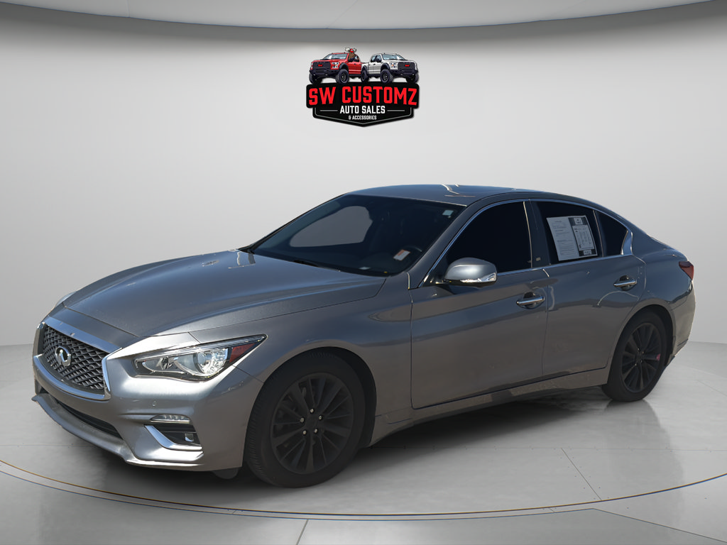 Used 2022 INFINITI Q50 Luxe w/ Cargo Package RWD image 3