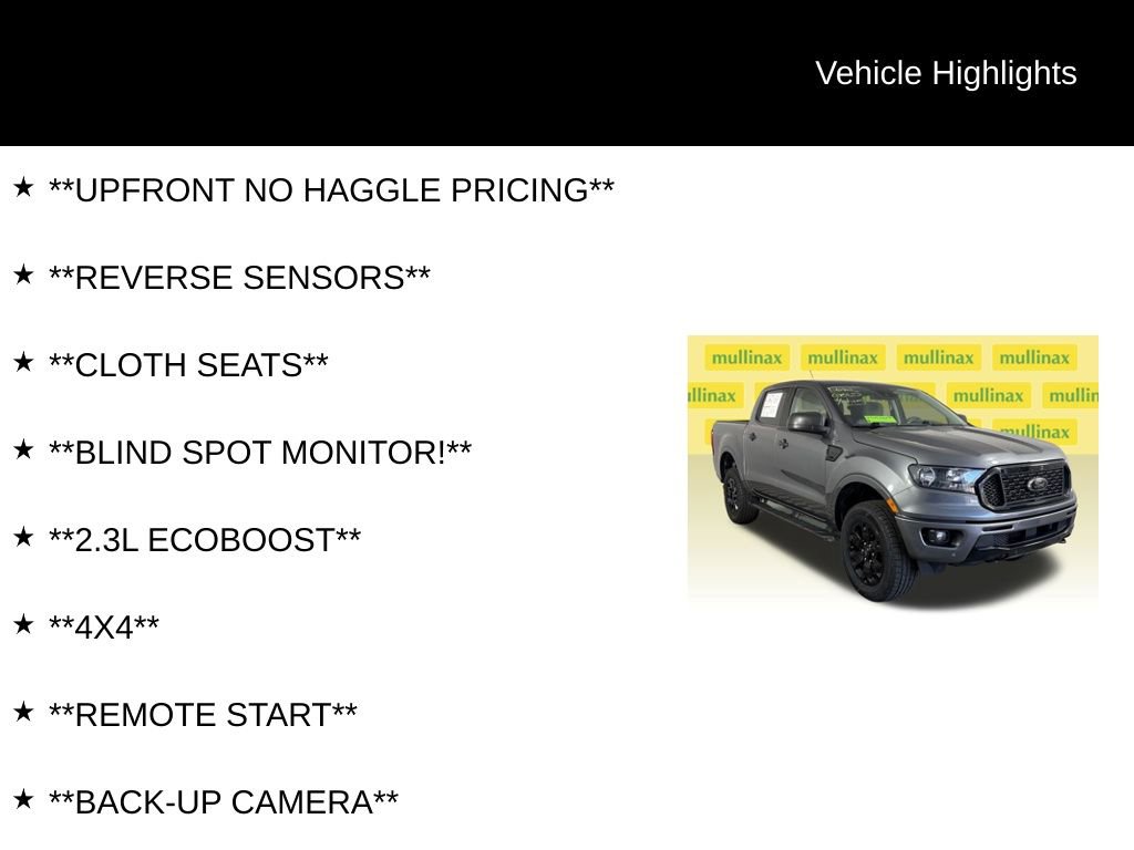 Certified 2023 Ford Ranger XLT w/ Equipment Group 302A High AWD/4WD image 12