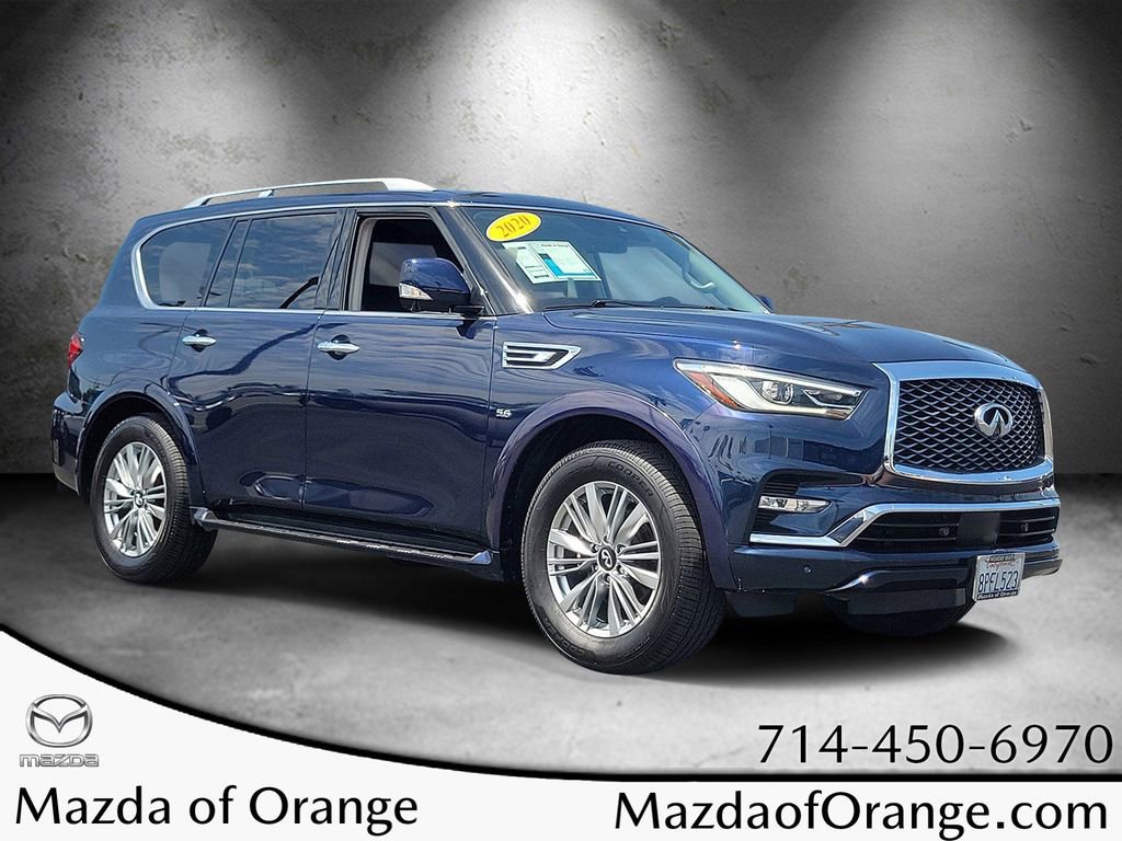 Used 2020 INFINITI QX80 Luxe w/ Proassist Package RWD image 1