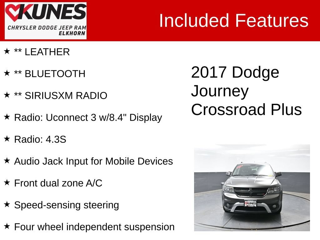 Used 2017 Dodge Journey Crossroad AWD/4WD image 3
