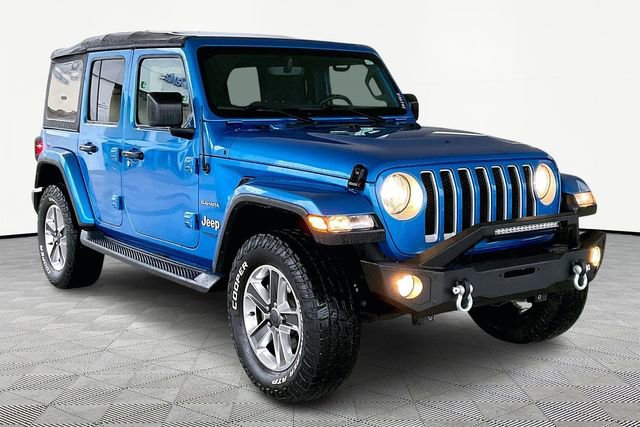 Used 2022 Jeep Wrangler Unlimited Sahara image 1
