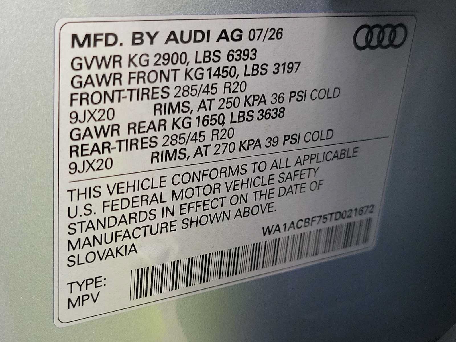 New 2026 Audi Q7 2.0T Premium AWD/4WD image 29