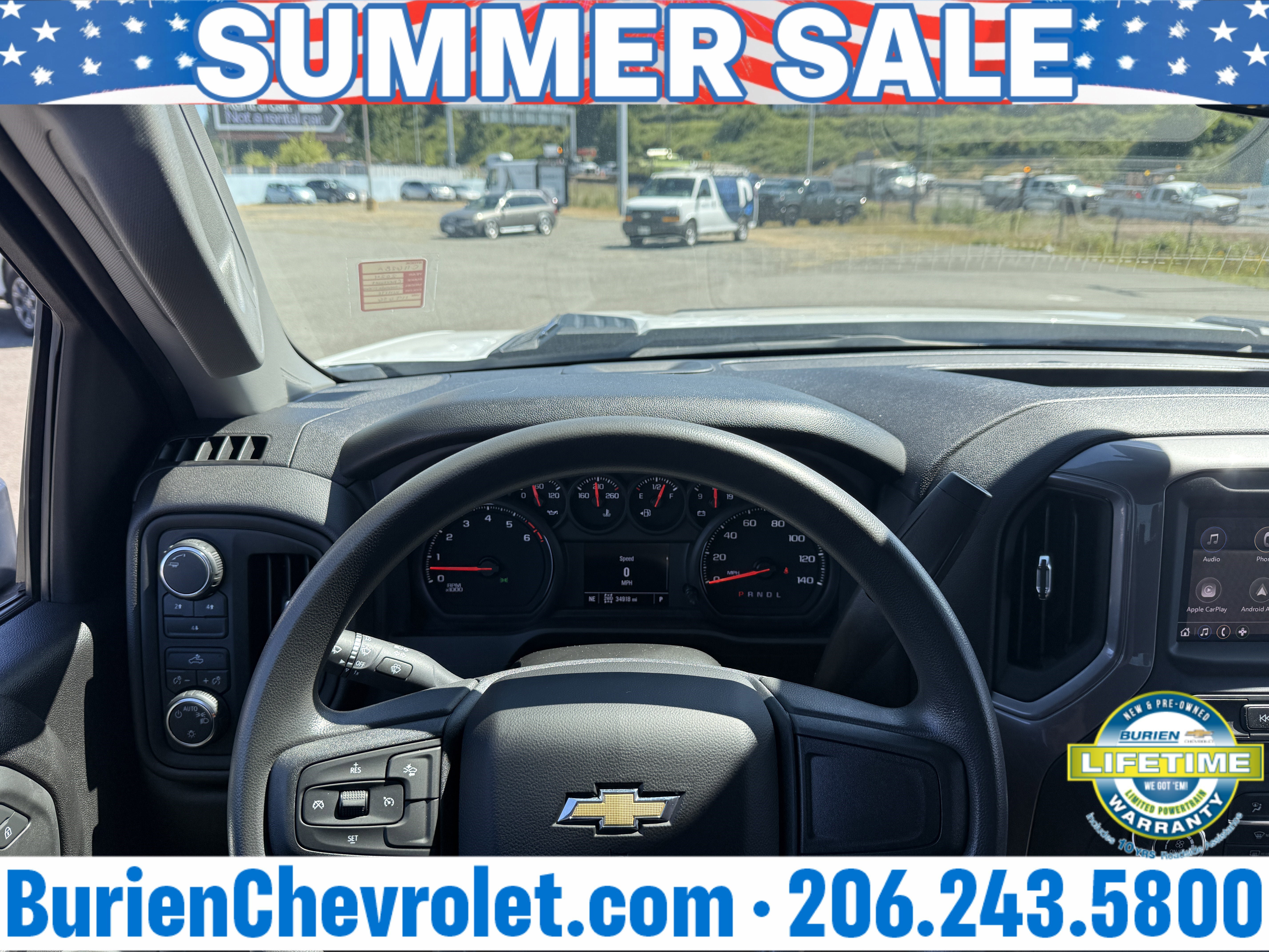 Used 2024 Chevrolet Silverado 2500 Custom w/ Custom Convenience Package AWD/4WD image 13