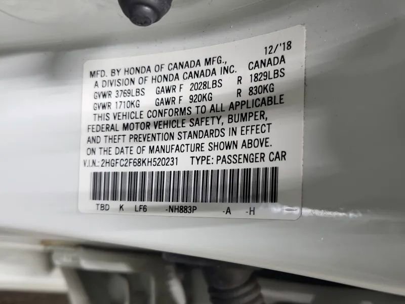 Used 2019 Honda Civic LX image 16