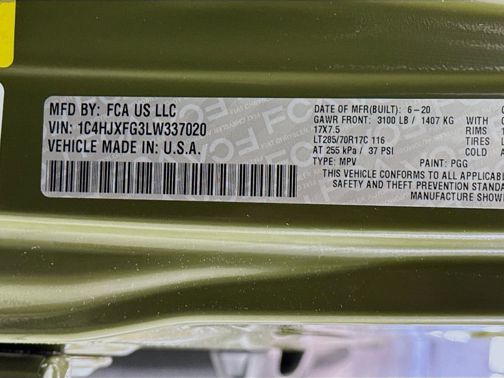 Used 2020 Jeep Wrangler Unlimited Rubicon AWD/4WD image 31