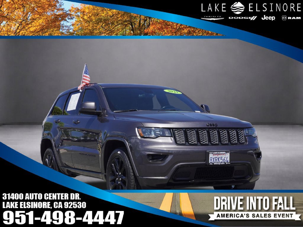 Certified 2021 Jeep Grand Cherokee Laredo X