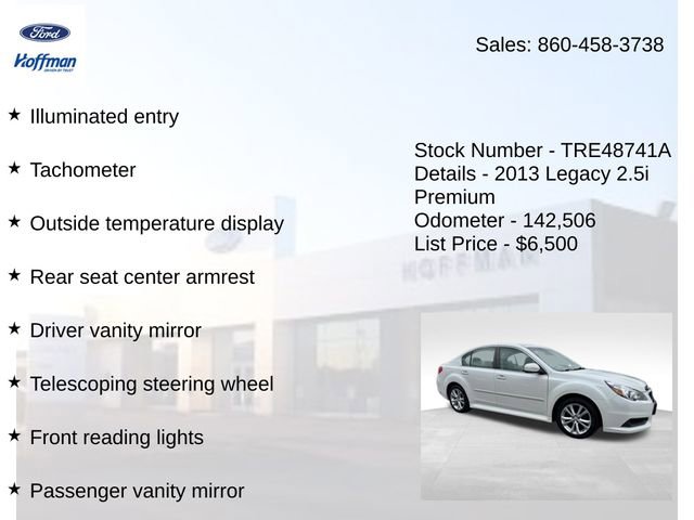 Used 2013 Subaru Legacy 2.5i Premium image 25