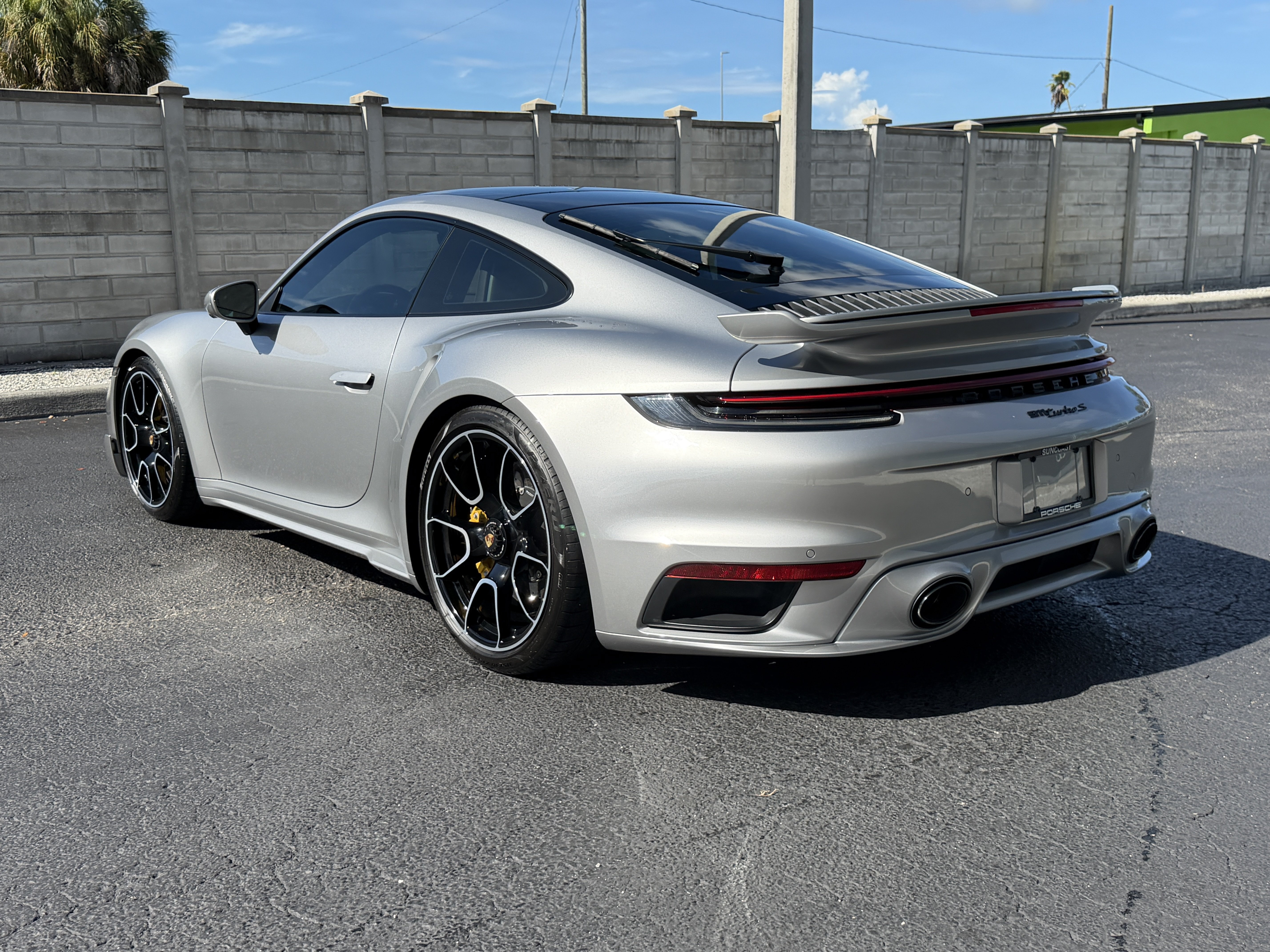 Certified 2021 Porsche 911 Turbo S AWD/4WD image 3