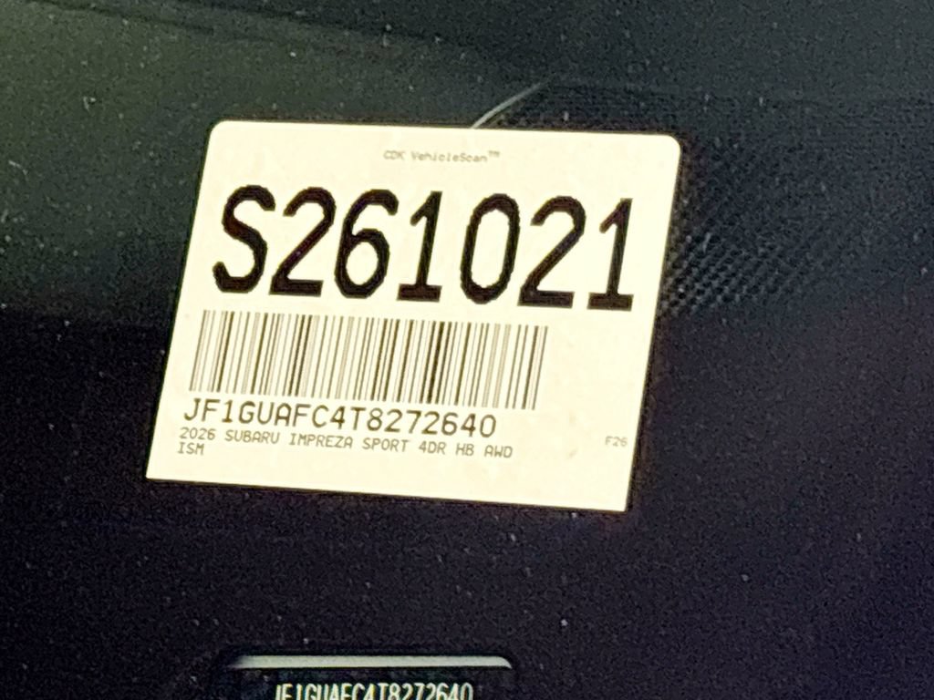 New 2026 Subaru Impreza 2.0i Sport AWD/4WD image 24
