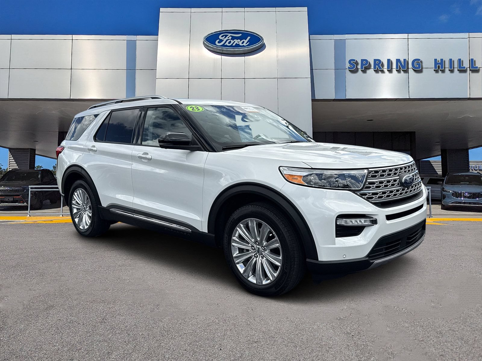 Certified 2023 Ford Explorer Limited w/ Equipment Group 301A RWD image 1