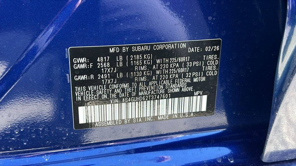 New 2026 Subaru Crosstrek 2.0i Premium image 32