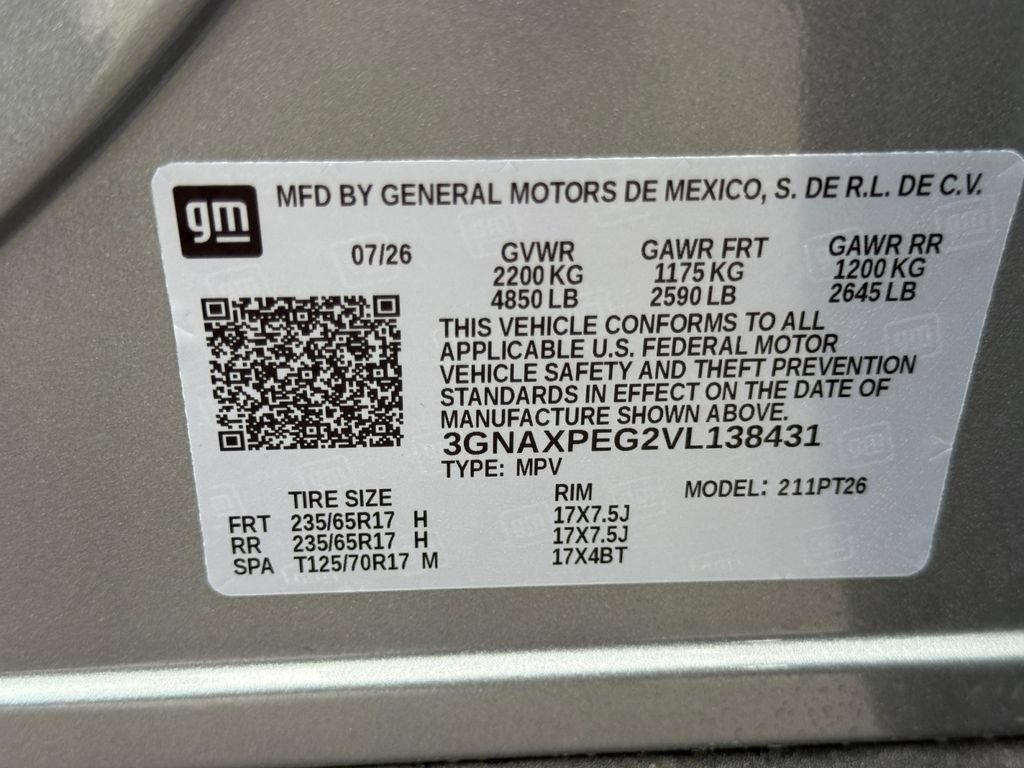 New 2027 Chevrolet Equinox LT w/ Safety and Technology Package AWD/4WD image 27