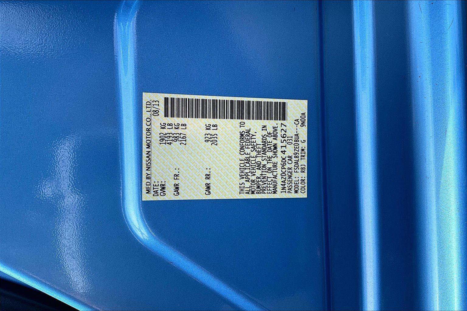 Used 2013 Nissan Leaf S w/ Charger Pkg FWD image 16