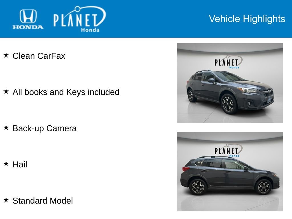 Used 2018 Subaru Crosstrek 2.0i Premium AWD/4WD image 4