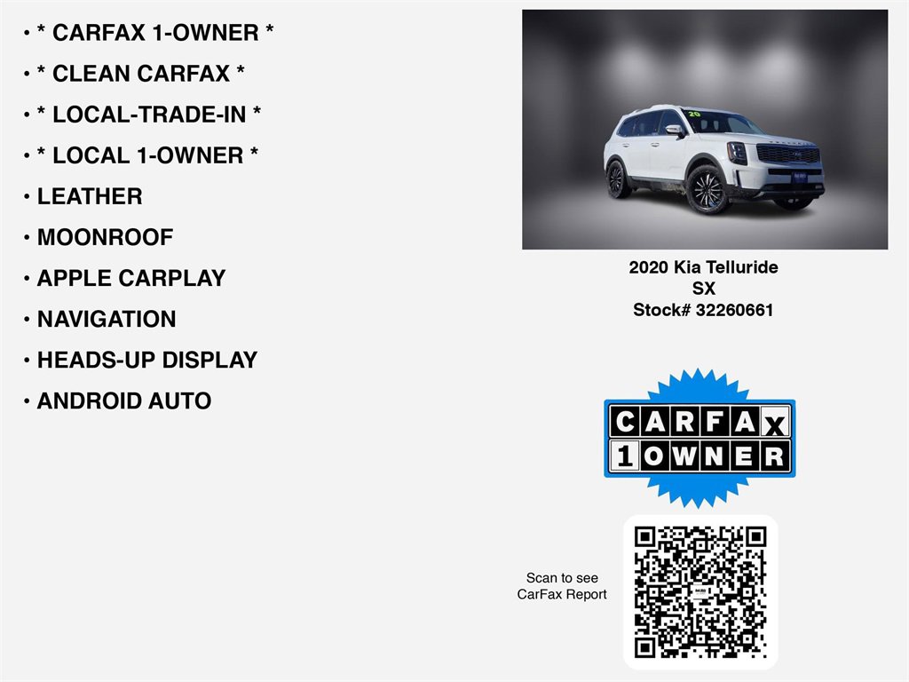 Used 2020 Kia Telluride SX w/ SX Prestige Package image 7