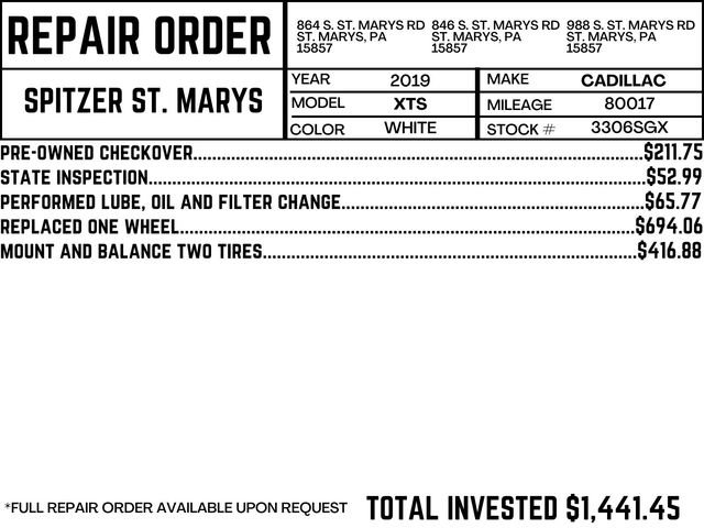 Used 2019 Cadillac XTS Luxury image 2